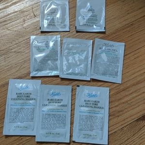 Lot of 9 Kiehls beauty sample bundle